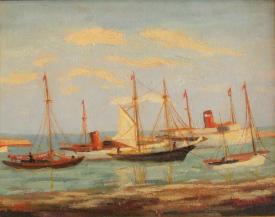 Milwaukee Harbor by Morley Hicks