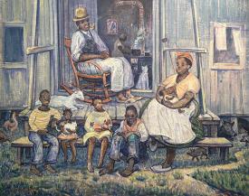 Black Family by James Scott
