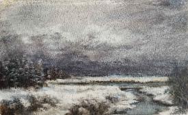 Untitled Landscape by Terry Firkins