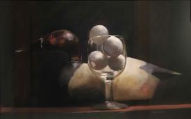 Still-Life with Decoy & Balls by Bob Fojut