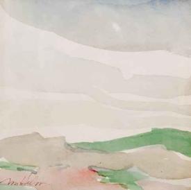 Untitled (Landscape) by Mary Theisen - Helm