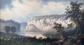 Landscape with River Bluffs by Henry Vianden