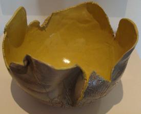 Yellow Bowl by Jo Gross