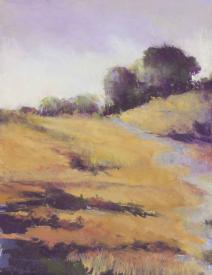 Lavender Grey over Gold by Audrey Dulmes