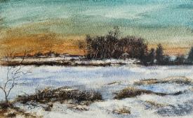 Untitled Landscape by Terry Firkins