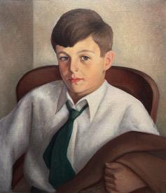 Portrait of a Young Boy by Sam Swerdloff