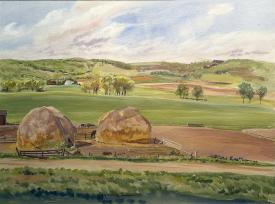 Wisconsin Haystacks by William Ashby McCloy
