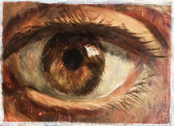 Eye Study by Charles Thwaites