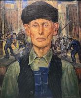 Construction Worker by Roland Stebbins