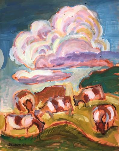 Cows and Clouds by Lois Ireland