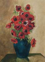 Red Poppies by LaVera Pohl