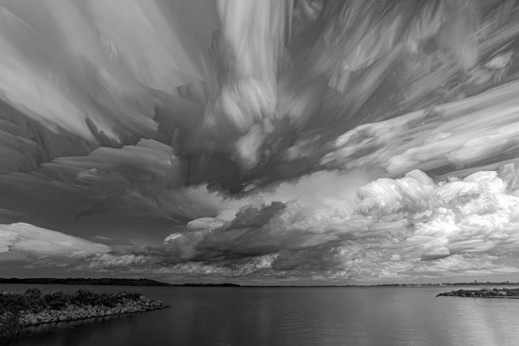 Storm over Mendota by Mark Weller