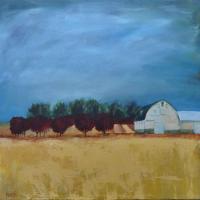 White Barn Farm by Deb Mortl