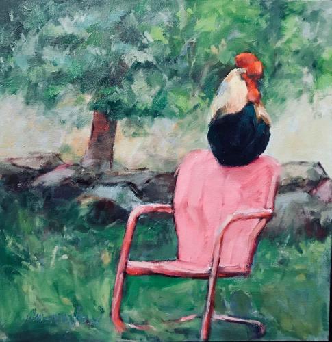 Woodland Rooster by Mary Ulm Mayhew