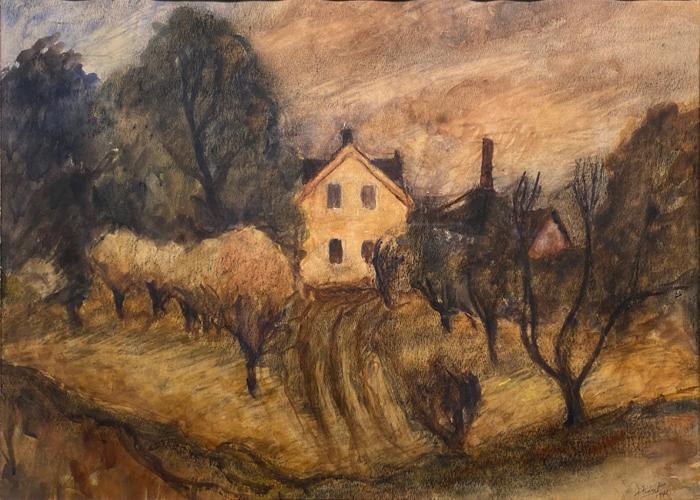 Farm House by Joseph Friebert