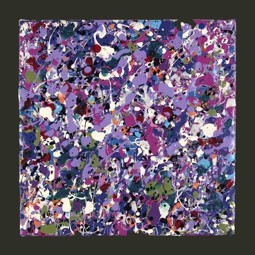 Purple Dash Splash by Jane Gates