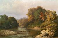 Untitled (River Scene) by Henry Vianden