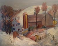 Winter Farm by Glen Allison Ranney