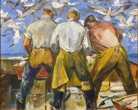 3 Fisherman from Behind by Robert von Neumann