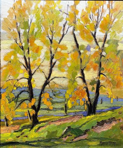 Trees at North Lake by Morley Hicks
