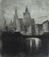 Untitled (City Hall with "Pabst" Building) by Paul Hammersmith