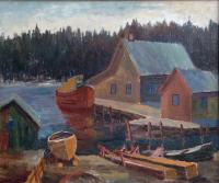 Canada-Silver Isle Dock by Morley Hicks