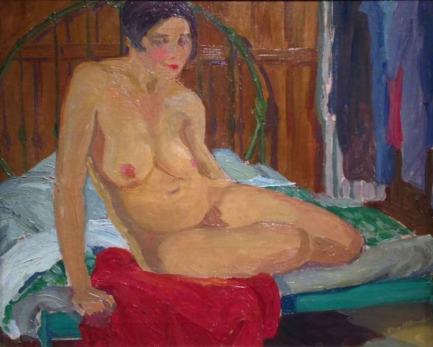 Female Nude by Elsa Ulbricht
