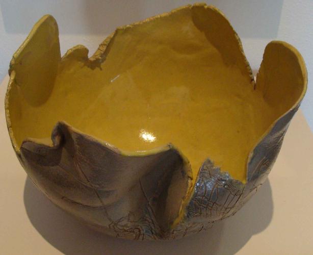 Yellow Bowl by Jo Gross