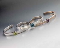 #81 .92 Peridot Bracelet by Catherine Laing