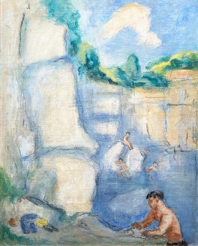 At the Quarry by Theodore Czebotar