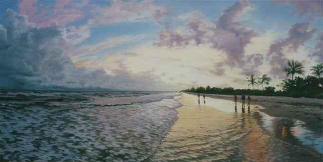 Beachwalk by Liz Phillips