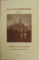 Paul Hammersmith, 1857-1937: Charles Allis Art Museum Exhibition Catalogue by Paul Hammersmith