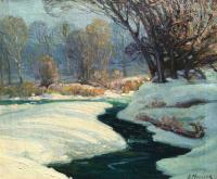 Winter Creek by Gustave Moeller