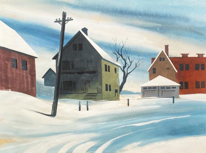 Winter by Edward Orzechowski