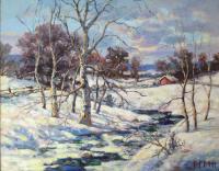 Untitled (Snowy Creek) by George Bobholz
